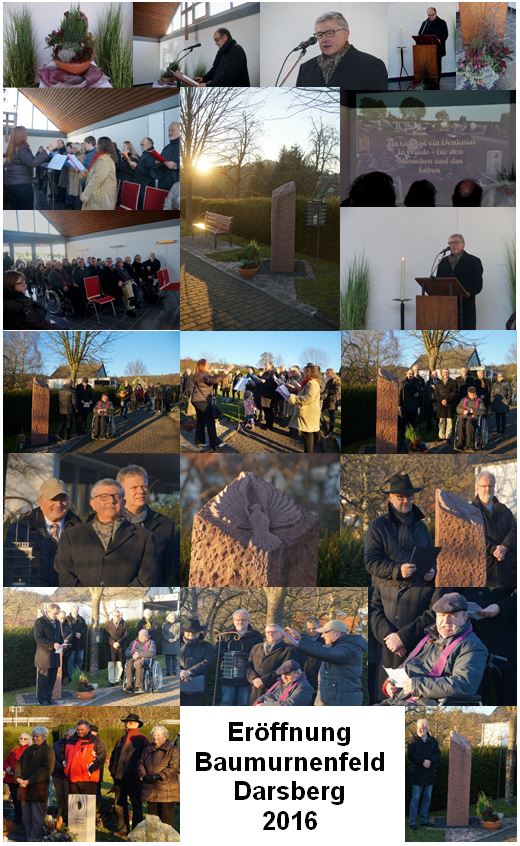 Eröffnung Baumurnenfeld 2016